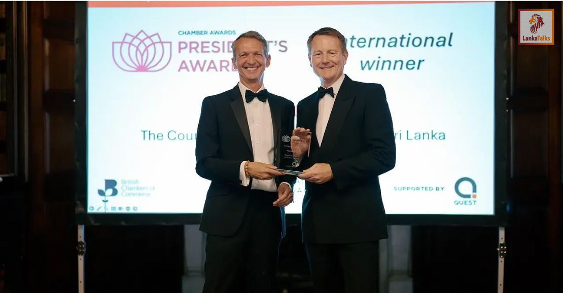 Mark Surgenor Wins Historic British Chambers of Commerce International President’s Award 2026 - A First for Sri Lanka