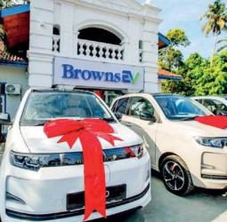 Browns EV opens new Matara showroom