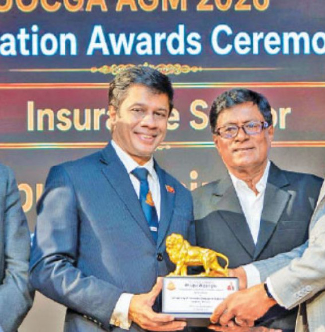 AIA Sri Lanka Deputy CEO Upul Wijesinghe recognised by University of Colombo Graduates Association