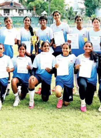 Gateway girls triumph in football