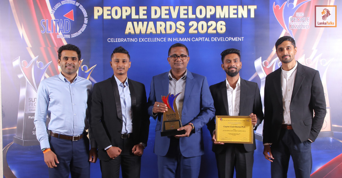 Ceylon Cold Stores Wins Gold at SLITAD People Development Awards 2025/26
