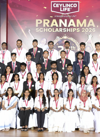 Ceylinco Life awards Rs. 23.4 Mn. in Pranama scholarships at milestone 25th presentation