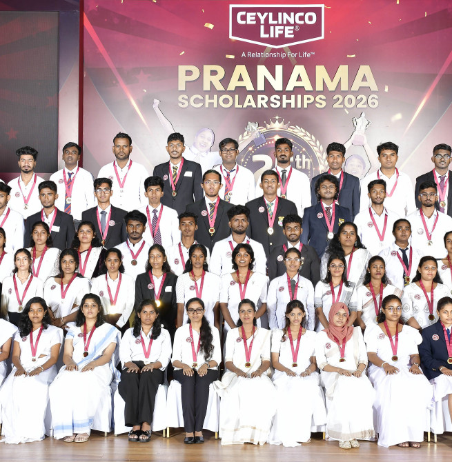 Ceylinco Life awards Rs. 23.4 Mn. in Pranama scholarships at milestone 25th presentation