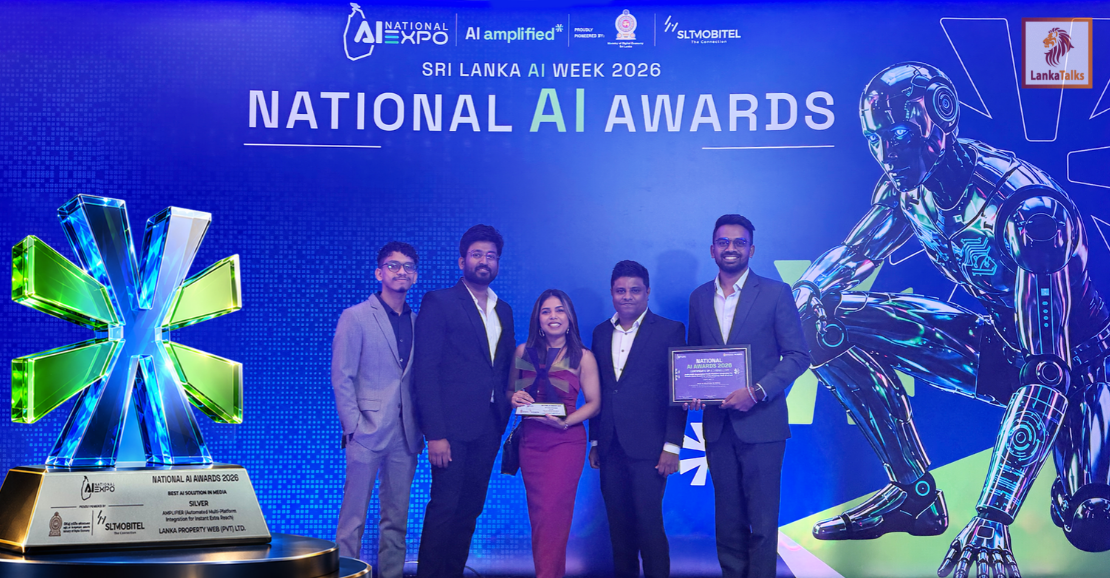 LANKAPROPERTYWEB’S AMPLIFIER WINS AWARD FOR ‘BEST AI SOLUTION’ AT NATIONAL AI AWARDS 2026