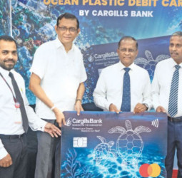 Cargills Bank introduces Sri Lanka’s first ‘Ocean Plastic Debit Card’ to support marine conservation