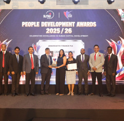 Janashakthi Finance wins Silver at SLITAD People Development Awards 2025/26
