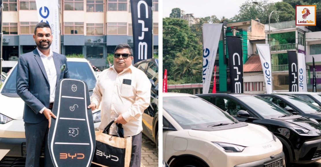 Sri Lanka's No.1 NEV Brand BYD Hits 1,000 Deliveries & 1,000 Services in Kandy