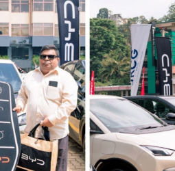 Sri Lanka's No.1 NEV Brand BYD Hits 1,000 Deliveries & 1,000 Services in Kandy