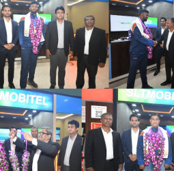 SLT-MOBITEL congratulates Brand Ambassador Rumesh Tharanga on historic Asian Games Gold