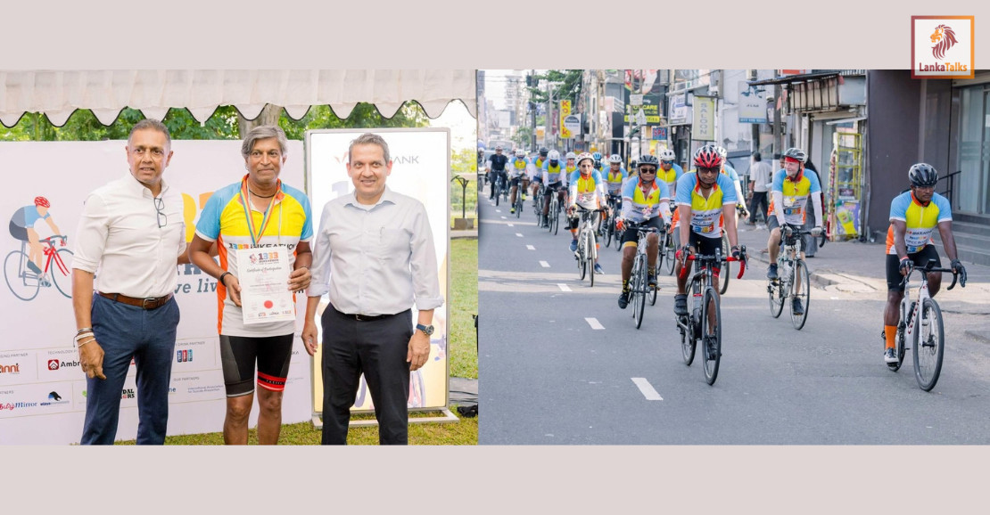 DFCC Bank-Powered 1333 Bikeathon Concludes on World Suicide Prevention Day, Taking the 1333 Lifeline Across Sri Lanka