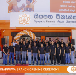 Siyapatha Finance Strengthens North Western Presence with New Wennappuwa Branch
