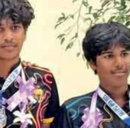Brothers win gold and silver at rifle shooting