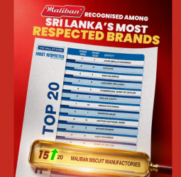 Maliban Climbs Five Places in Sri Lanka’s Most Respected Entities Ranking