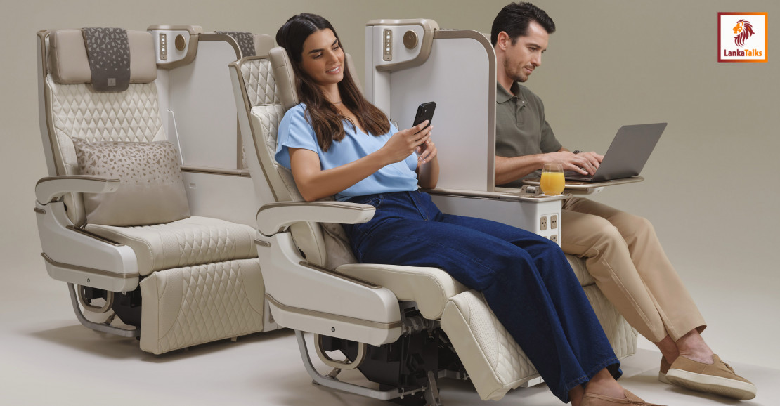 Powering privacy in Premium Economy - Emirates unveils the world’s first electric Premium Economy seat with full-height privacy screen