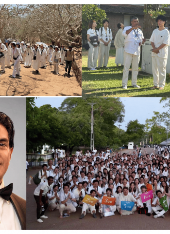 Dr. Ruwan Perera's 250+ Japanese Delegation Begins Sri Lanka Journey with Visit to Jaya Sri Maha Bodhiya