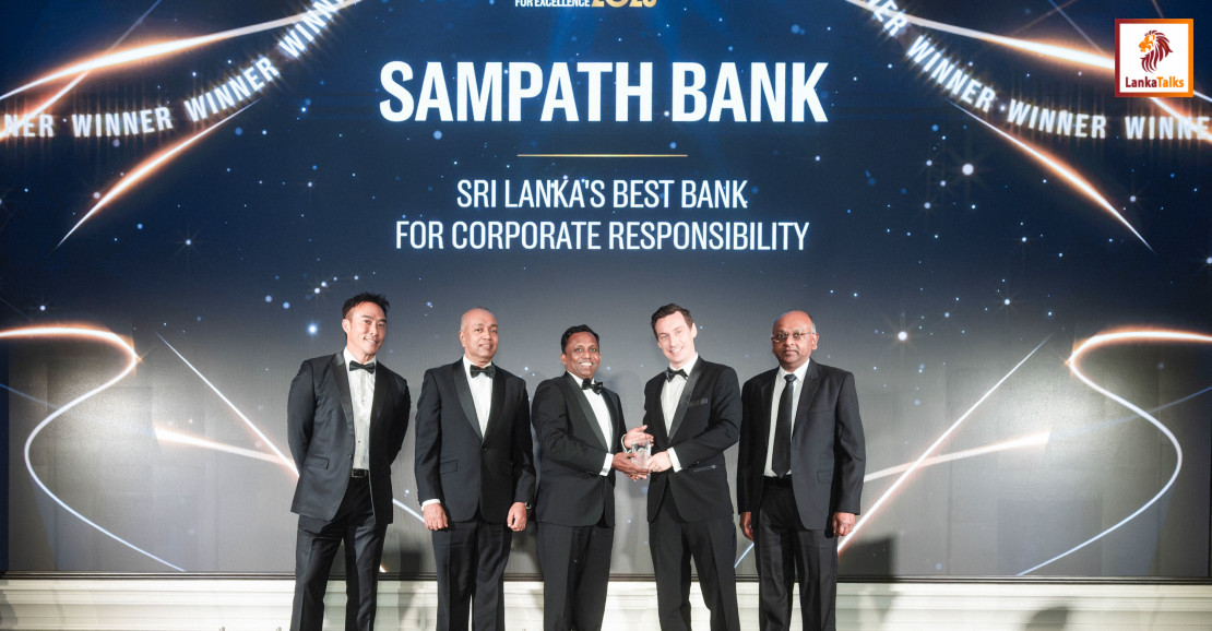 Sampath Bank Named Sri Lanka’s Best Bank for Corporate Responsibility at Euromoney Awards 2026