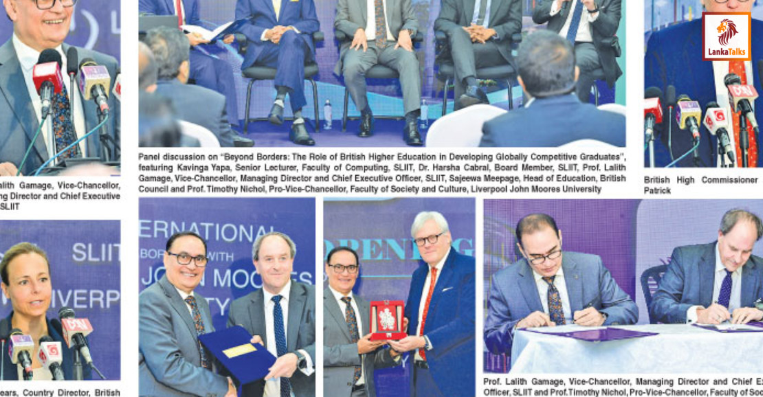 SLIIT International and Liverpool John Moores University inaugurate dedicated Int’l learning facility in Colombo