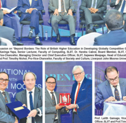 SLIIT International and Liverpool John Moores University inaugurate dedicated Int’l learning facility in Colombo