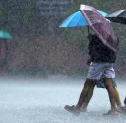 Heavy rainfall above 50 mm likely in several areas today