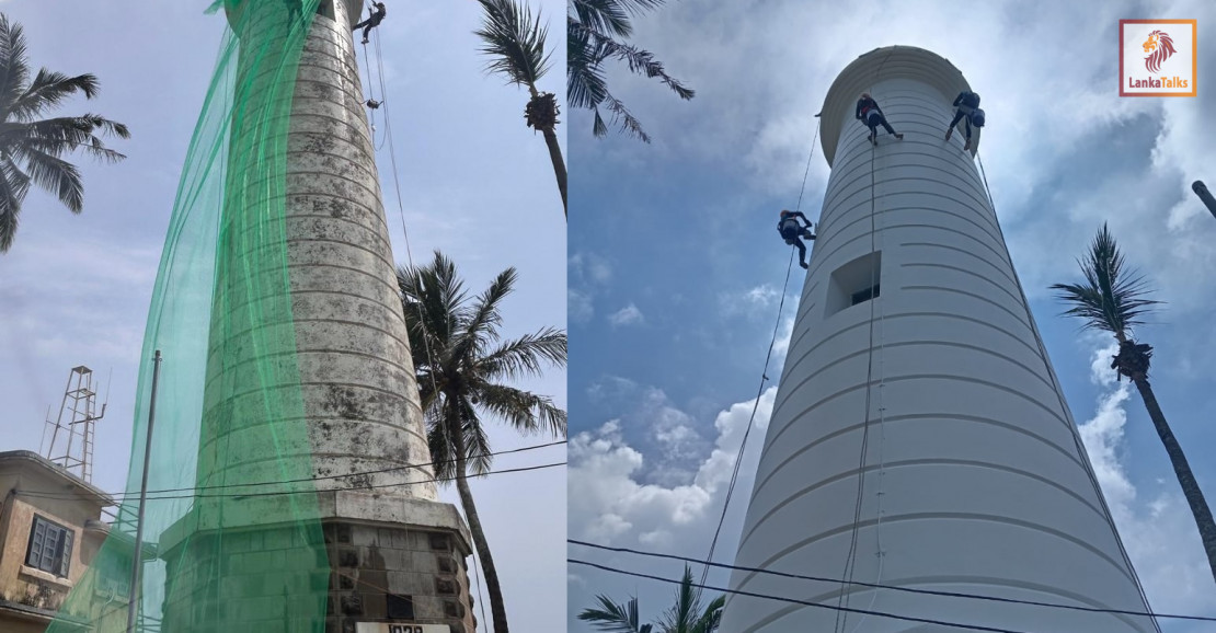 Dulux from AkzoNobel Sri Lanka supports restoration of the Galle Lighthouse
