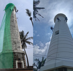 Dulux from AkzoNobel Sri Lanka supports restoration of the Galle Lighthouse