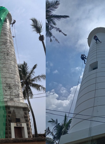 Dulux from AkzoNobel Sri Lanka supports restoration of the Galle Lighthouse
