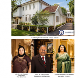 Cambridge International School Matale Marks 35 Years of Educational Excellence