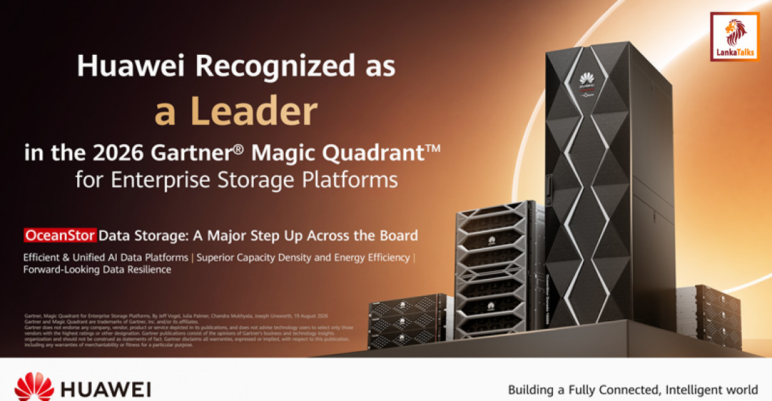 Huawei Recognized as a Leader in Gartner® Magic Quadrant™ for Enterprise Storage Platforms, 2026