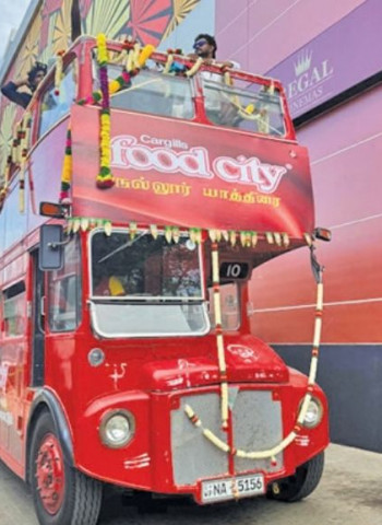 Cargills Food City provides bus service for Nallur festival