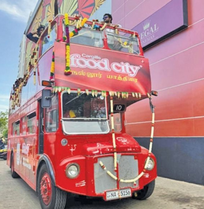 Cargills Food City provides bus service for Nallur festival