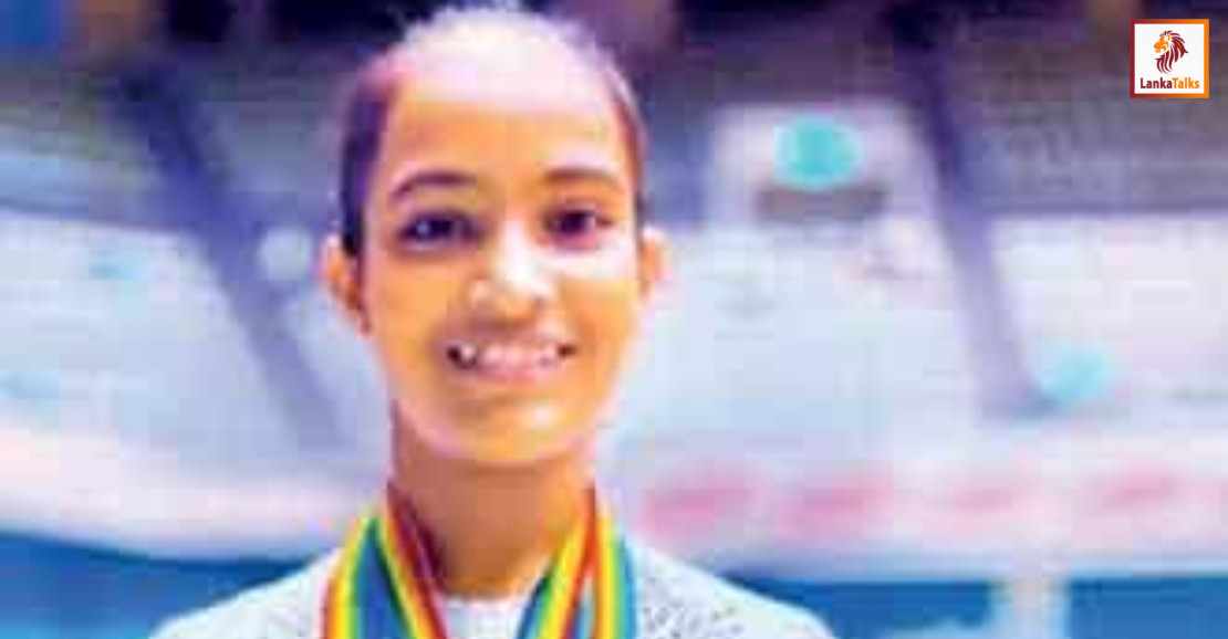 Gymnast Sadewmi for Asian junior championship