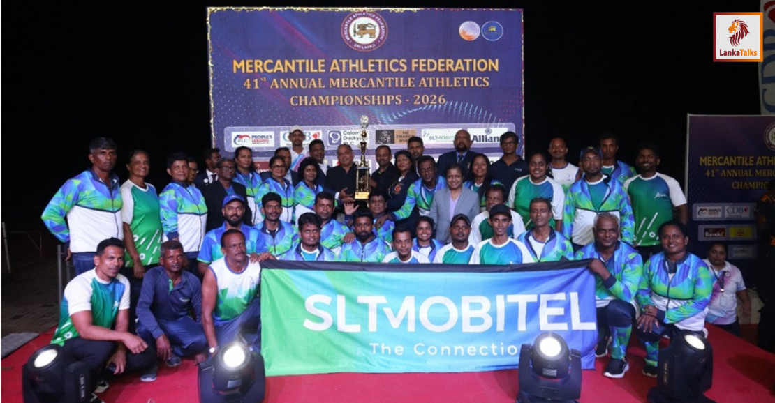 SLT‑MOBITEL excels at 41st Annual Mercantile Athletics Championships 2026