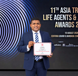 Ceylinco Life’s A. I. P. Manjula among 3 global finalists for Insurance Agent of the Year award
