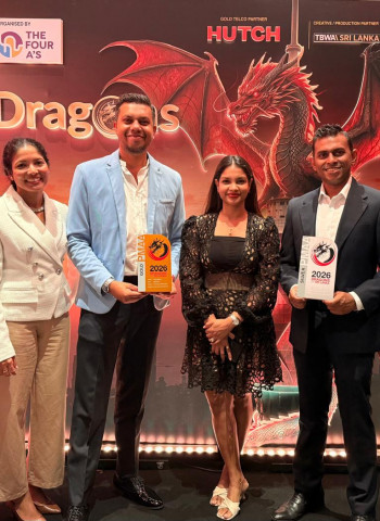 HUTCH Secures Back-to-Back Gold as the Only Telco Honoured at Dragons of Sri Lanka 2026