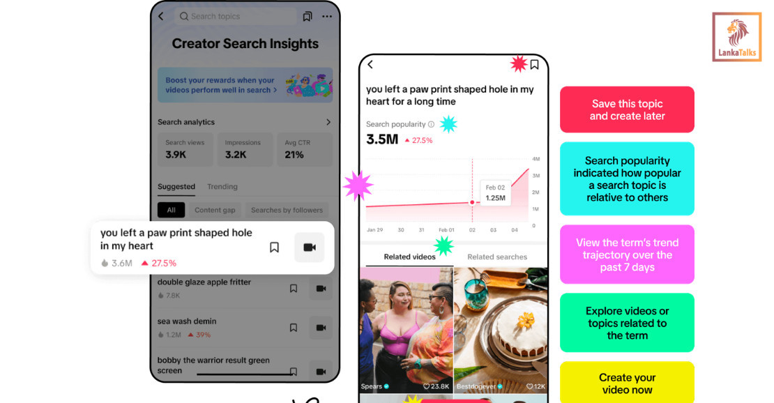Want to Be the Next TikTok Creator People Are Looking For? Start With Creator Search Insights