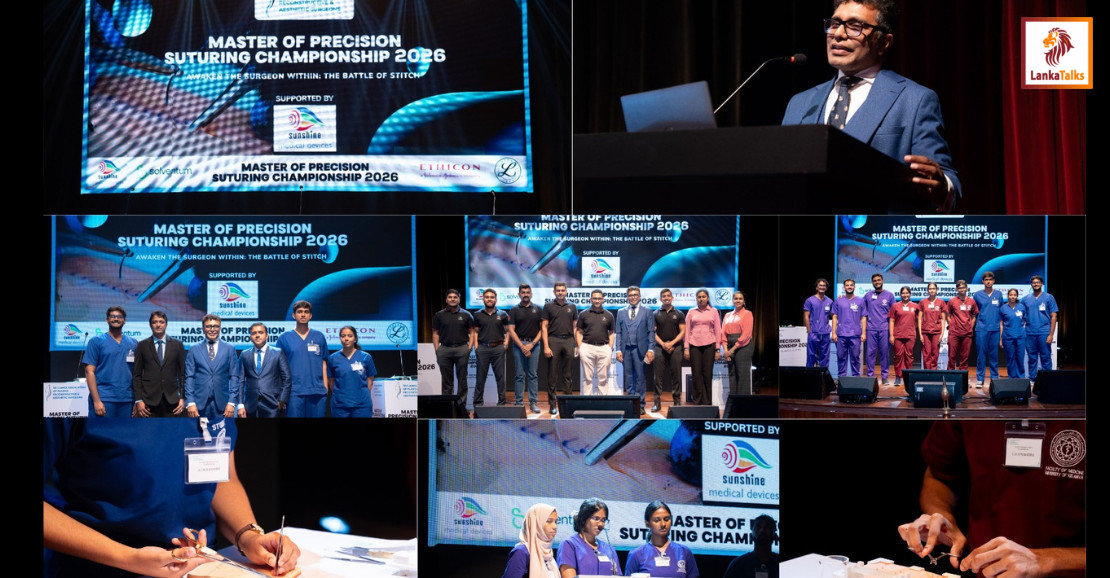 Sunshine Medical Devices supports Sri Lanka's first national suture championship