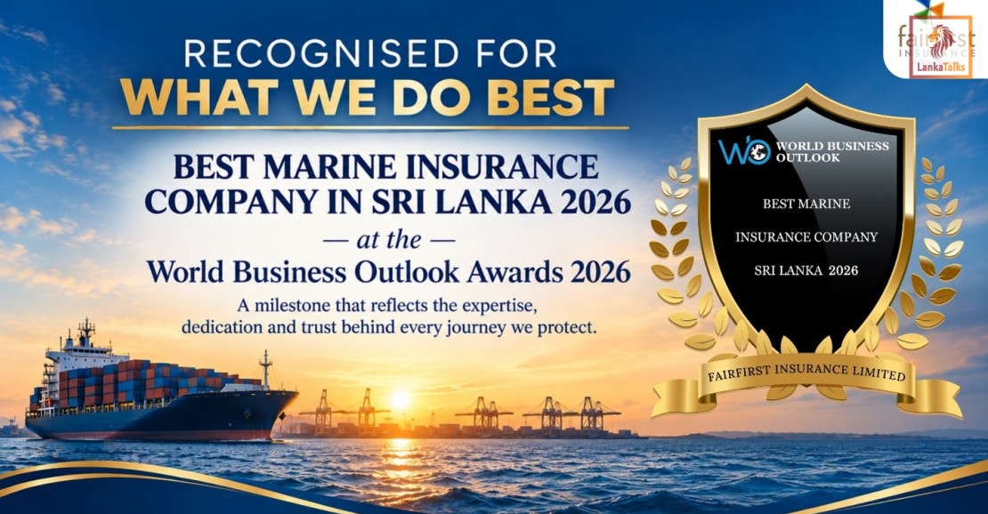 Fairfirst named Best Marine Insurance Company in Sri Lanka 2026